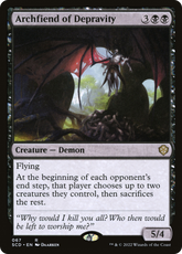 Arquidemônio da Depravação / Archfiend of Depravity - Magic: The Gathering - MoxLand